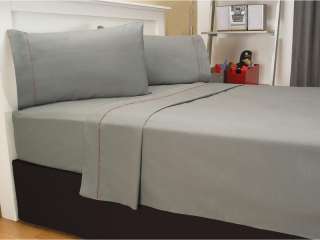 Boys Teens Grey Red Guitar Comforter Bedding Set Full  