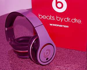NEW METALLIC HOT PINK SKINS for Beats STUDIO by Dr Dre Headsets   FREE 