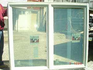 NEW ANDERSEN VINYL1 CLAD WOOD DOUBLE WINDOW SERIES 200 FIXED 71 1/2X 
