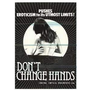 Dont Change Hands Original Movie Poster, 27 x 38 (1978)  