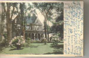 Hoosick Falls NY Walter A WOods Residence 1900 Postcard  