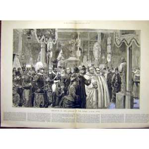  Exhibition Vatican Pope Jubilee Gifts Rome Italy 1888 