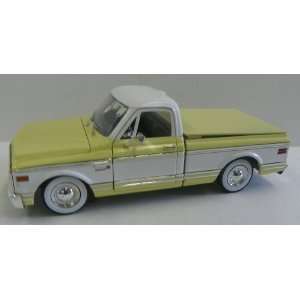   1972 Chevy Cheyenne Two Tone Color in Yellow and White Toys & Games