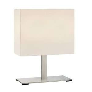   18 Two Light Table Lamp in Satin Nickel   7020.13F