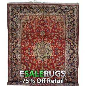 9 6 x 13 9 Mashad Hand Knotted Persian rug