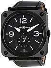 Bell and Ross Aviation Black Dial Black Patent Leather Unisex Watch