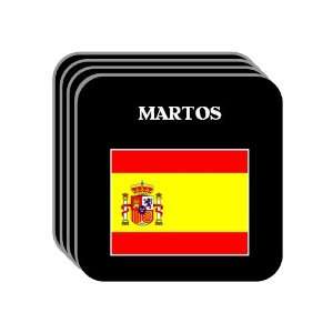  Spain [Espana]   MARTOS Set of 4 Mini Mousepad Coasters 
