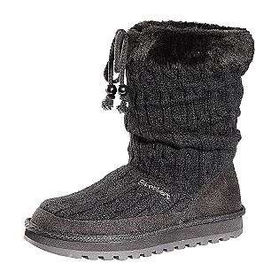 Womens Boot Blur Sweater   Black  Skechers Shoes Womens Boots 