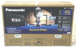 Panasonic TC 46PGT24 46 3D 1080p Plasma HDTV  