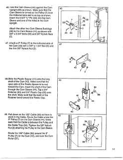   Weslo body shop cross training system Cross training page 14 Parts