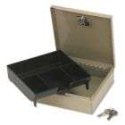 PM Company Locking Personal Steel Cash/Security Box