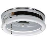 Sunlite Circline fixture, 12 Diameter, Chrome Finish 