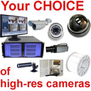   Channel 720 CCTV Video Security Camera D1 DVR pkg 718122176540  