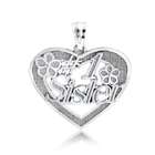 Bling Jewelry .925 Sterling Silver #1 Sister Message Pendant 18in
