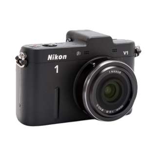 Nikon 1 V1 Mirrorless Digital Camera with 10 30mm Lens (Black) NEW 