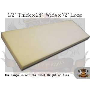  1/2 X 40x 72 Dry Fast Reticulated Foam Sheets 