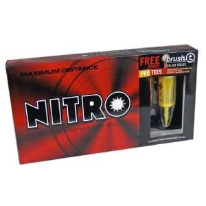   Nitro Maximum Distance Golf Balls (1DZ) FREE Gift