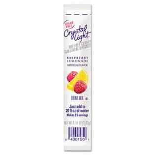 Crystal Light On the Go, Raspberry Lemonade, .16 oz Packets, 30/Box at 