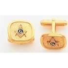 Dason Masonic Regalia and Jewelry   Masonic Gold Filled Cufflinks