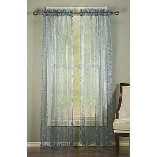 Shimmer Sheer Blue Window Panel  Essential Home For the Home Window 