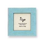 Jewelry Adviser Gifts Light Blue Italian Wood 3x3 Photo Frame