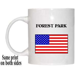 US Flag   Forest Park, Georgia (GA) Mug 