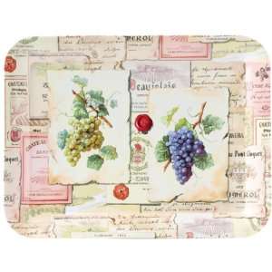October Hill Tray, Beaujolais, 15.75 by 12 Inch  Kitchen 