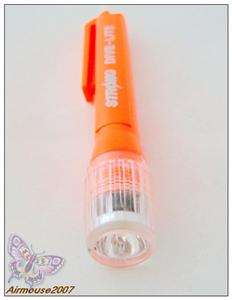 New Pen style Waterproof Dive Flashlight Torch Orange  