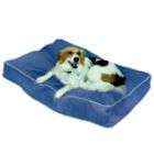 Happy Hounds Buster Pillow Dog Bed in Denim   Size Large 6 H x 36 