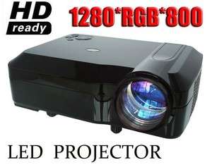 New 2500 lumen LED projector with 3HDMI ,2USB,S video,AV,VGA,YPbPr 