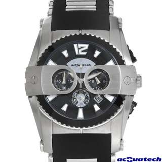   ACQUATECH BSMSSNR Chronograph Stainless Steel Mens Watch Length 57 in