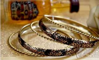   Fashion Jewelry Fashion leopard grain five pieces bracelets bracelets