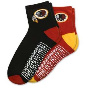  For Bare Feet Washington Redskins Mens Slipper Socks 
