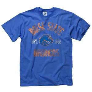  Boise State Broncos Royal Trademark T Shirt Sports 