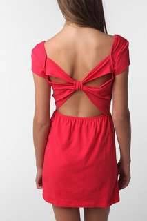 Sparkle & Fade Knit Bow Back Dress   Urban Outfitters