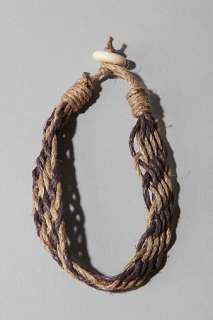 UrbanOutfitters  Hemp And Rope Bracelet