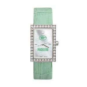  Green Bay Packers Womens Starlette Leather Watch Sports 