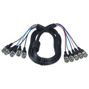  QVS 15ft RGB HV Male to Male Hi Res 5BNC Video Cable 
