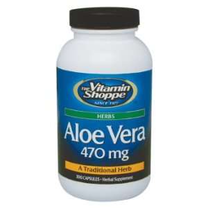 Vitamin Shoppe   Aloe Vera, 470 mg, 300 capsules