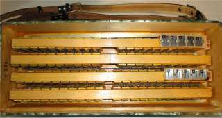 Very Nice German ACCORDION WELTMEISTER 120 bass 16 switches. Great 