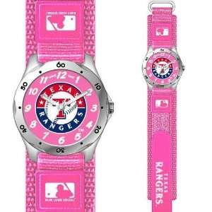  Texas Rangers MLB Girls Future Star Series Watch (Pink 