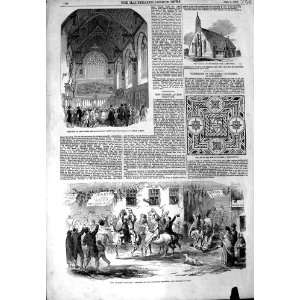  1852 CHURCH CAMBRIDGE KILKENNY ELECTION BATTLE ABBEY