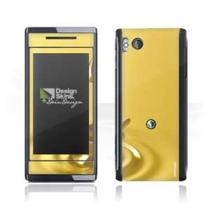   Skins for Sony Ericsson Aino   Gold Crown Design Folie Electronics