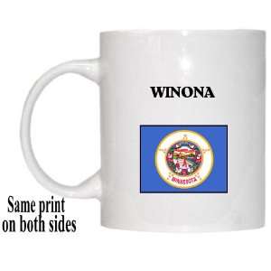    US State Flag   WINONA, Minnesota (MN) Mug 
