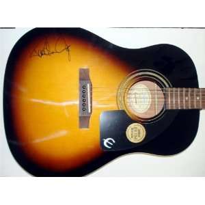 Paul Stanley autographed Accoustic Guitar (Epiphone) KISS 