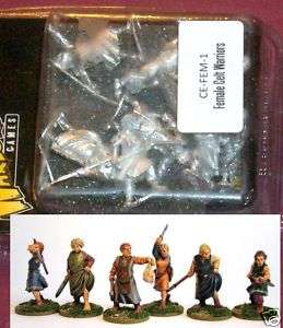 Warlord Games CE FEM 1 Female Celtic Warriors Ancient  