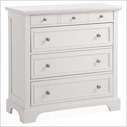 Home Styles Naples 4 Drawer Chest White Dressers/Chest 095385798208 