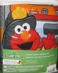   SESAME STREET FIRE DEPARTMENT BEDDING SET Comforter Sheets Elmo  