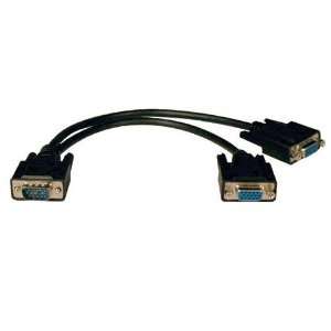  TRIPP LITE Display Splitter Cable HD 15(F) HD 15(M) 1 Feet 