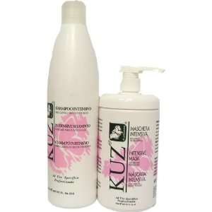  Kuz Intensive Shampoo 33.8 Oz + Mask 32 Oz Combo Set 